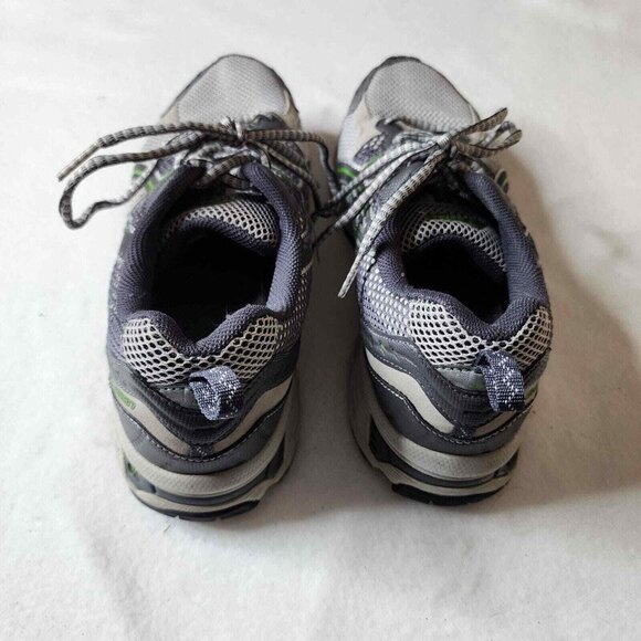 ASICS GEL-Enduro 7 Athletic Shoes Womens Size 8 Low Gray with Green Trim comfort - Picture 8 of 11